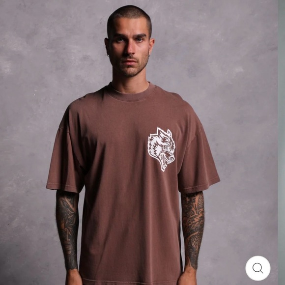 DARC SPORT UNTIL VALHALLA “US VS THEM” NORSE BROWN SHIRT - Picture 3 of 5